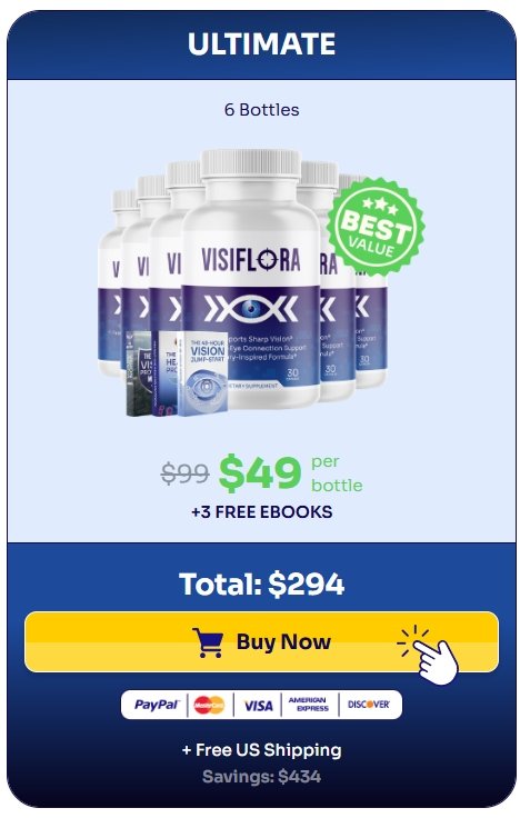 VisiFlora Buy 6 Bottles